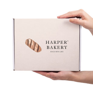 Einfaches, modernes, Berufliches Öko für Bäckereie Aufkleber