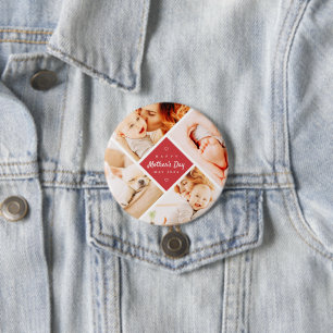 Einfaches, modernes Foto für die Muttersprache Button