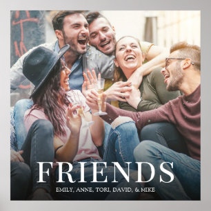 Einfaches modernes Foto - Minimalistisches Design Poster