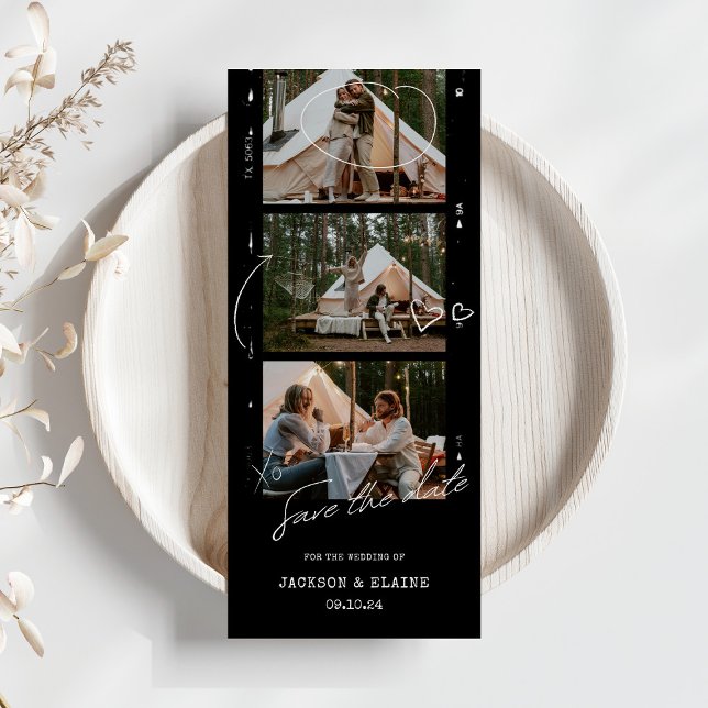 Einfaches, modernes Foto Save The Date (Von Creator hochgeladen)