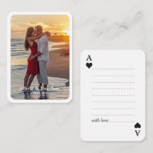 Einfaches modernes Gästebuch/ Signaturkarten