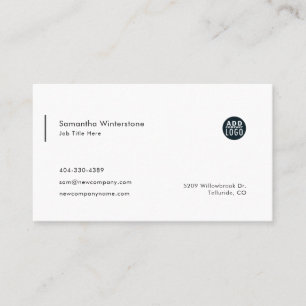 Einfaches, modernes Logo von DIY Company Visitenkarte