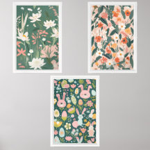 Einfaches modernes Ostermauer-Set