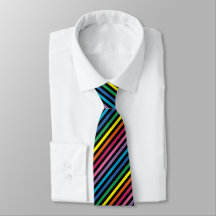 Einfaches modernes Regenbogenfarben-Streifenmuster
