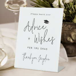 Einfaches modernes Skript für Abschlussberatung un Sockelschild