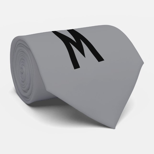 Einfaches modernes Ultimate Silver Krawatte (Gerollt)