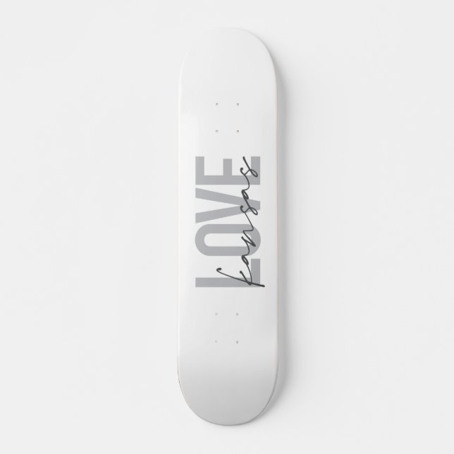 Einfaches, modernes, urbanes, cooles Design der Li Skateboard (Vorne)
