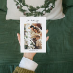 Einfaches modernes WeihnachtsFoto | Frohe Weihnach<br><div class="desc">Einfaches modernes WeihnachtsFoto | Frohe Weihnachten</div>