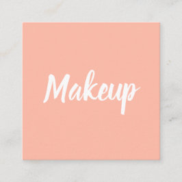 Einfaches modisches der quadratische visitenkarte