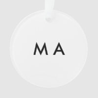 Einfaches Monogramm fügen Sie Ihren Namensbuchstab
