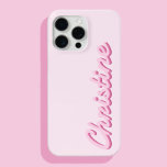 Einfaches Monogramm für moderne Skriptnamen Case-Mate iPhone Hülle<br><div class="desc">Einfache moderne Script Name Monogram Phone Case. Erstellen Sie Ihren eigenen personalisierten iPhone Case mit individuelle Name.</div>