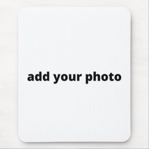 einfaches monogramm Logo, personalisiert Mousepad