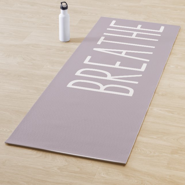 Einfaches Motivierend Zitat Boho Lilac Yogamatte (Beispiel)
