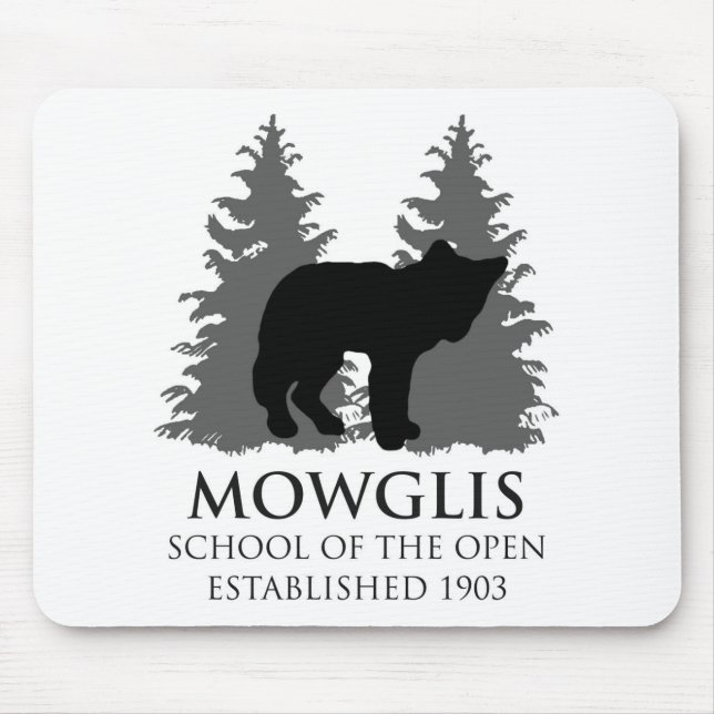 Einfaches Mowglis Mousepad (Vorne)