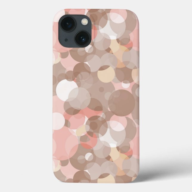 Einfaches Muster - Kreise Case-Mate iPhone Hülle (Rückseite)