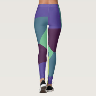 Einfaches Muster mit schönen Farben Leggings