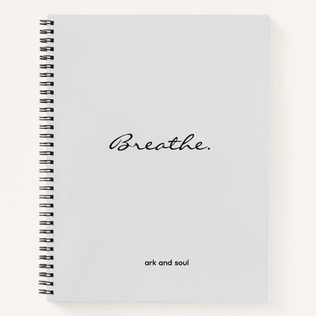 Einfaches Notizbuch (Vorderseite)
