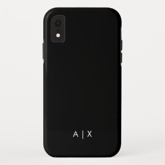 Einfaches Paar Name monogrammiert Case-Mate iPhone Hülle