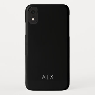 Einfaches Paar Name monogrammiert Case-Mate iPhone Hülle
