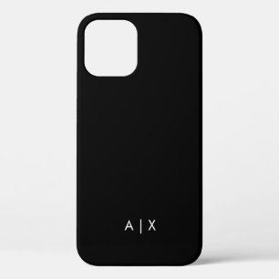 Einfaches Paarname monogrammiert Case-Mate iPhone Hülle