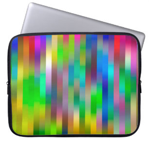 einfaches paralleles vertikales Linienmuster abs Laptopschutzhülle