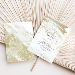 Einfaches Party des Minimalistischen Geschlechts Einladung