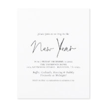 Einfaches Party für den Silvester