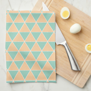Einfaches Pattern Aquamarines Küchentuch
