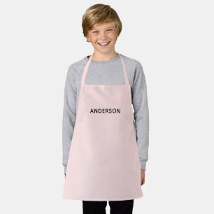 Einfaches personalisiertes Namensmonogramm   Elega Schürze