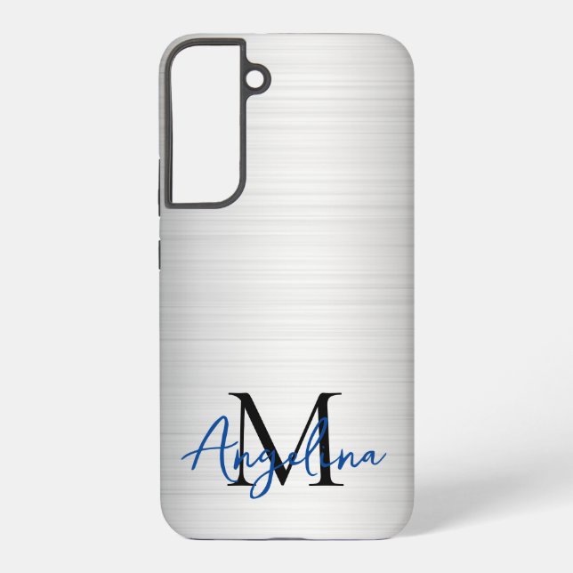 Einfaches Personalisiertes Samsung Galaxy Case Hülle (Rückseite)