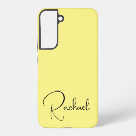 Einfaches Personalisiertes Samsung Galaxy Case Hülle