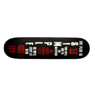 Einfaches Plan-Skateboard Skateboard