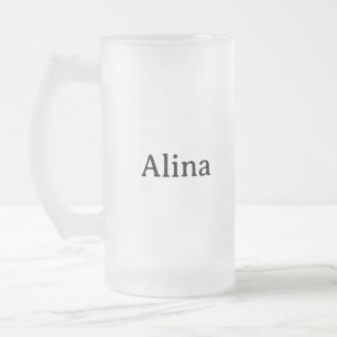 Einfaches professionelles Geschäft 16 oz Mattglas Bierglas