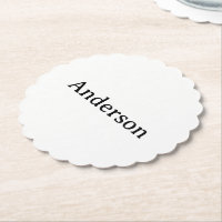 Einfaches professionelles Geschäft 4" x 4" gewellt