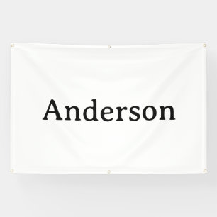 Einfaches professionelles Geschäft 4' x 6' Outdoor Banner