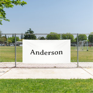 Einfaches professionelles Geschäft 4' x 8' Outdoor Banner