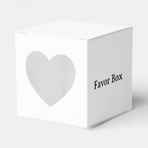 Einfaches Professionelles Herz 2x2x2 Geschenkschachtel