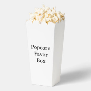 Einfaches professionelles Popcorn 3,75" x 3,5" x 7 Geschenkschachtel