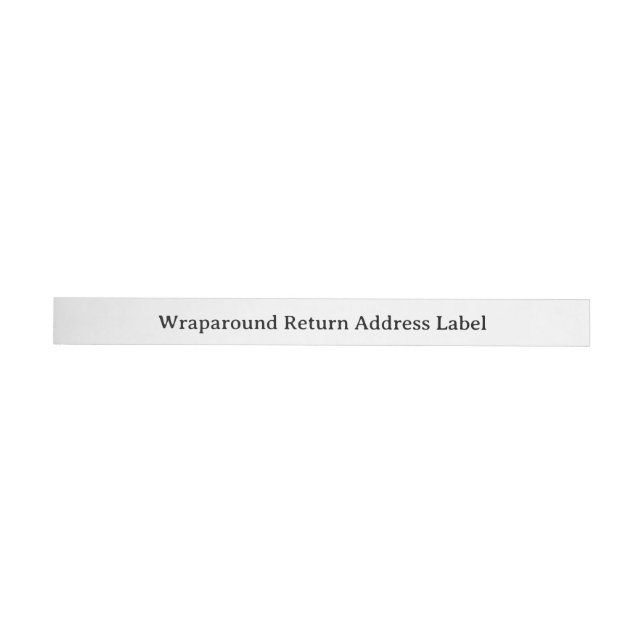 Einfaches professionelles schlankes Wrap-Around-Et (Person)