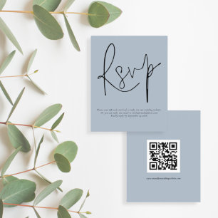 Einfaches QR-Code-Skript Wedding Blue UAWG