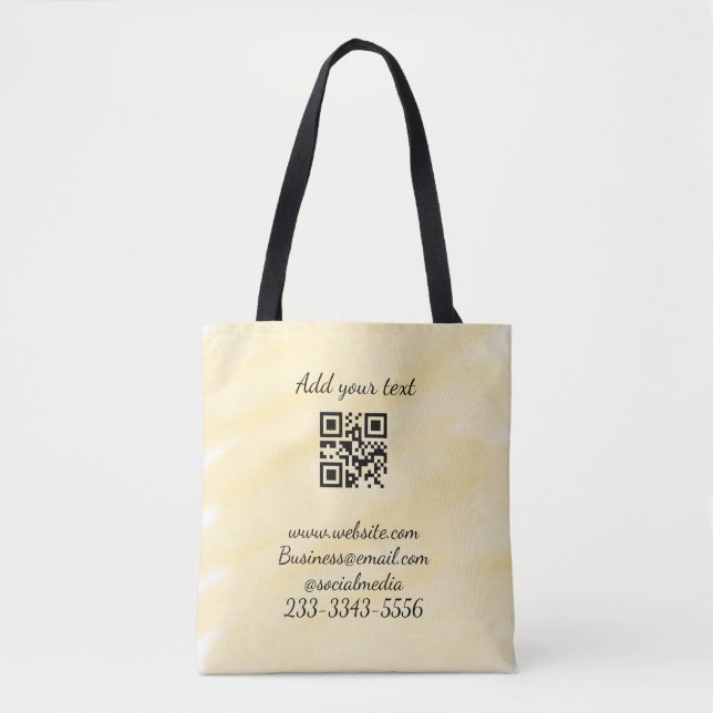 Einfaches QR-Code, um den Klassiker Ihres Namens h (Vorderseite)