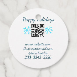 Einfaches QR-Code, um den Klassiker Ihres Namens h Geschenkanhänger