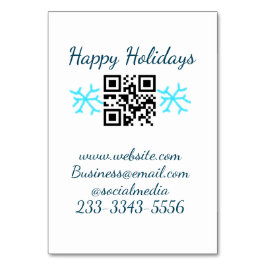 Einfaches QR-Code, um den Klassiker Ihres Namens h Tischnummer