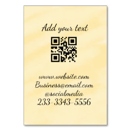 Einfaches QR-Code, um den Klassiker Ihres Namens h Tischnummer