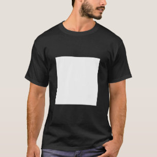 Einfaches Quadrat - Weiß T-Shirt