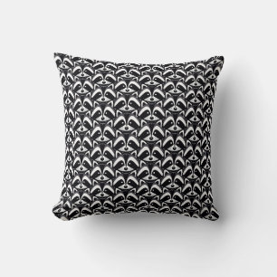 Einfaches Raccoon-Design Kissen