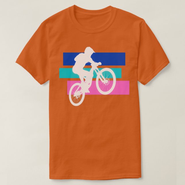 Einfaches Radfahren T-Shirt (Design vorne)