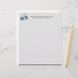 Einfaches Real Anwesen Briefbogen