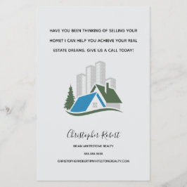 Einfaches Real Anwesen Flyer