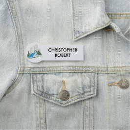 Einfaches Real Anwesen Namensschild